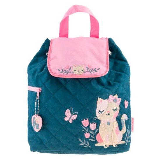 Quilted Backpack - Cat