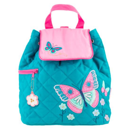 Quilted Backpack - Butterfly