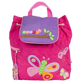 Quilted Backpack - Butterfly