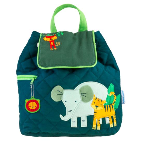 Quilted Backpack - Zoo