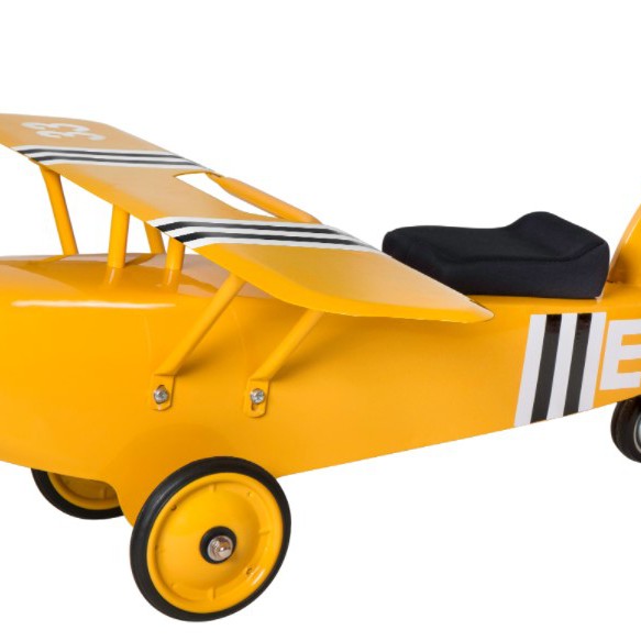 Morgan Cycle - Ride On airplane yellow